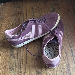 Purple Gola Sneakers